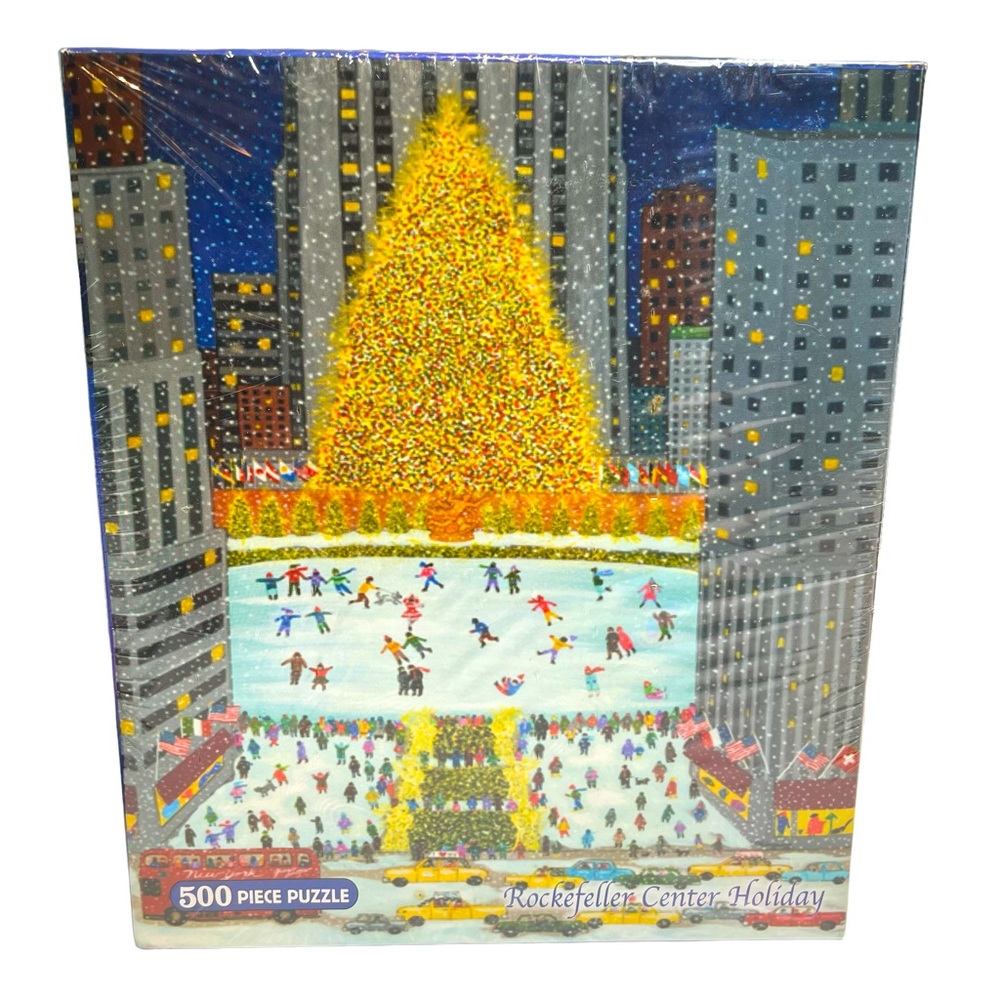 Rockefeller Center Holiday 500 Piece NWT Puzzle